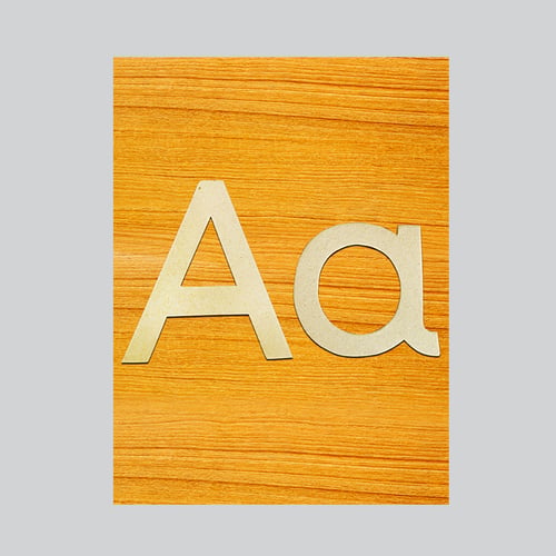 English Letters Stencils image