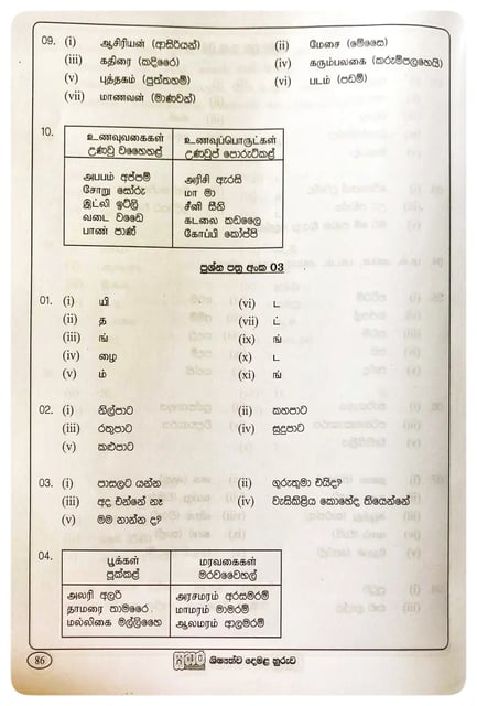 සතර ශිෂ්‍යත්ව දෙමළ හුරුව 1 ශ්‍රේණිය සිට 5 ශ්‍රේණිය දක්වා | Sathara Shishyathwa Demala Huruwa Grade 1-5 inside view