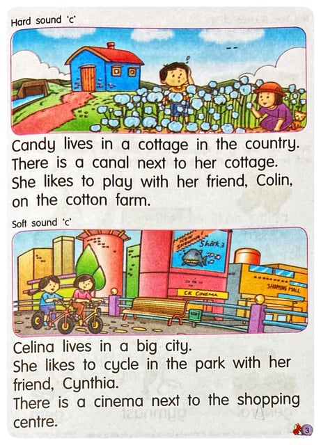 Phonics Reader 5 inside view