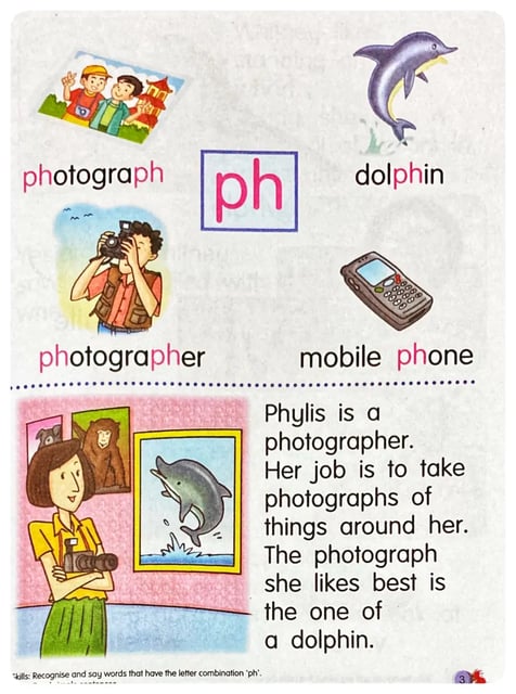 Phonics Reader 6 inside view