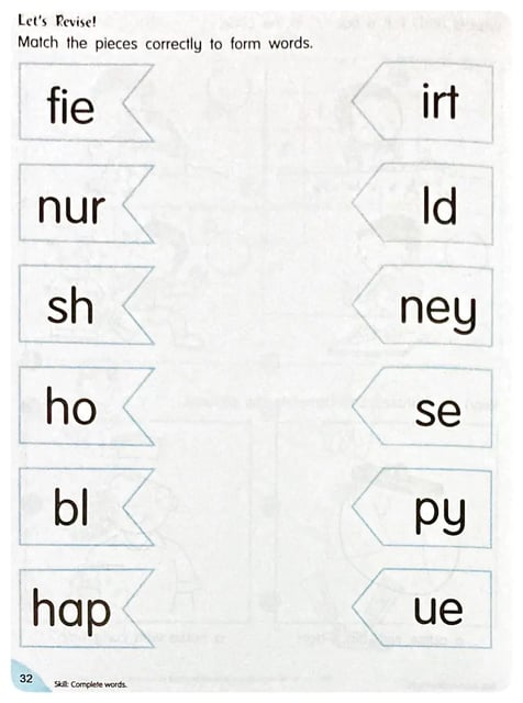 Phonics Activity Book 5 inside view