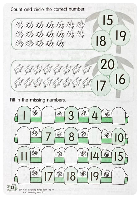 Maths Activity Book 2 inside view
