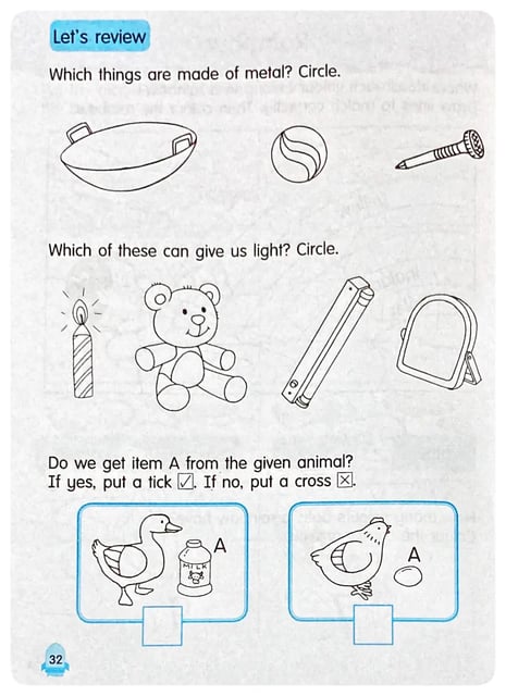 Science Activity Book 3 inside view