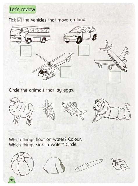 Science Activity Book 4 inside view