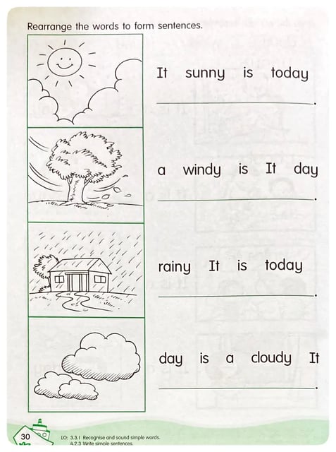 English Activity Book 3 inside view
