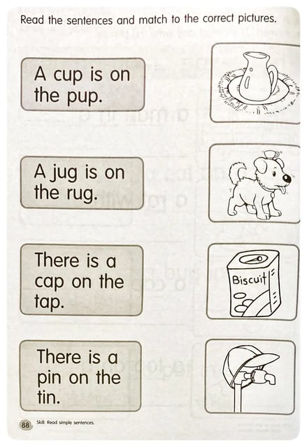 K1 Phonics inside view