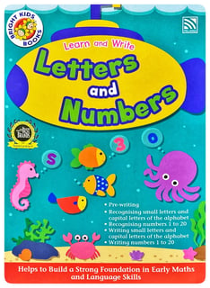 Learn And Write Letters And Numbers