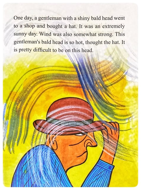 Flying Hat inside view