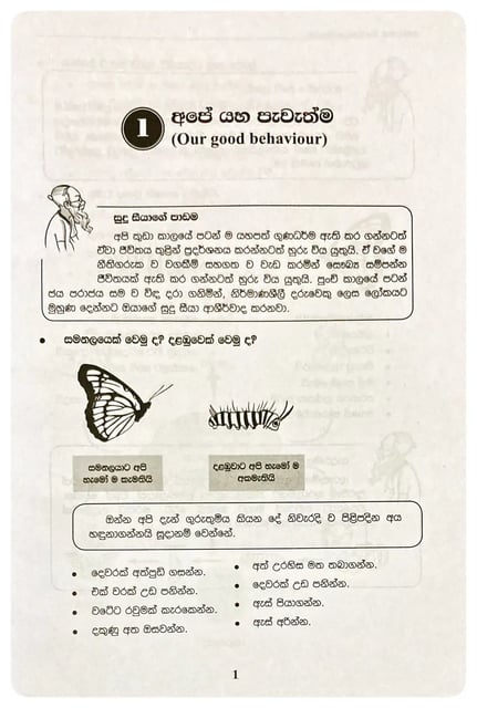 මාස්ටර් මයින්ඩ් Students' and Teachers' Guide Grade 3 | Master Mind 3 inside view