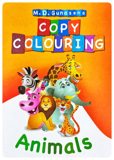 Copy Colouring Animals