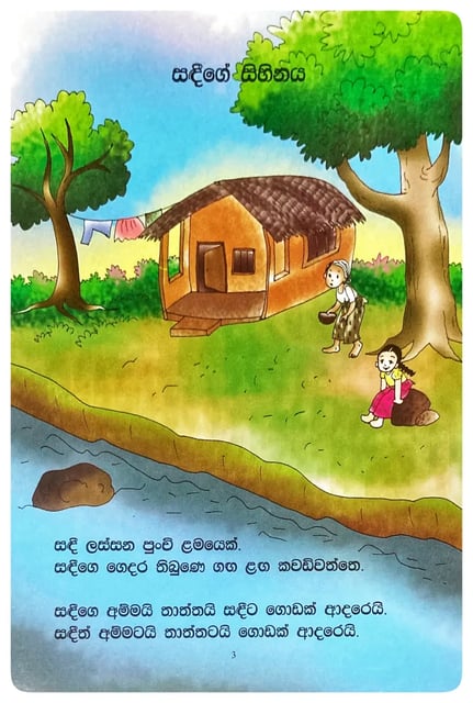සඳීගේ සිහිනය | Sandige Sihinaya inside view