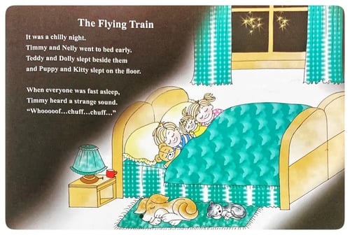 The Flying Train inside view