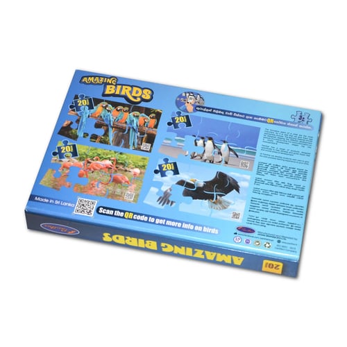 Amazing Birds Puzzle inside view