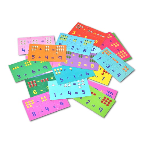 Addition and Subtraction Puzzle inside view