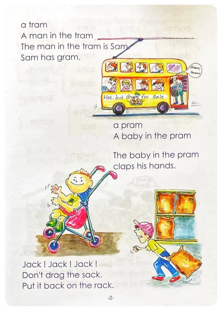 New Millennium Phonics - Reader 2 inside view
