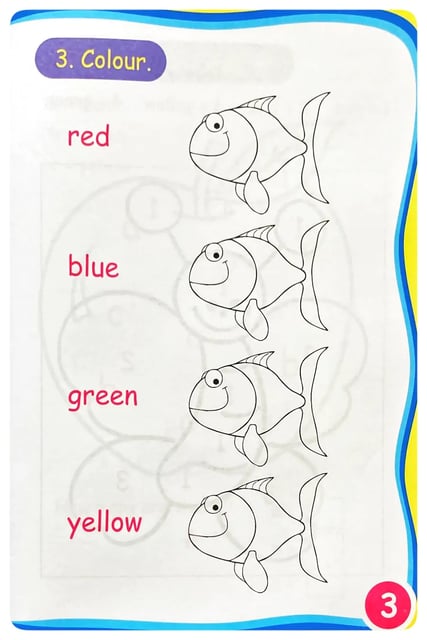 New Millennium Pre-Grade 1 English Workbook inside view