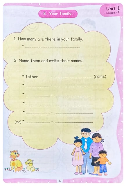 New Millennium English Workbook Grade 4 inside view
