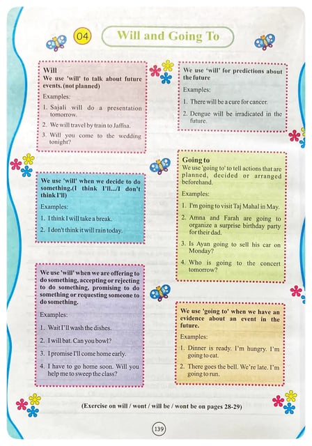 New Millennium English Workbook Grade 7 inside view