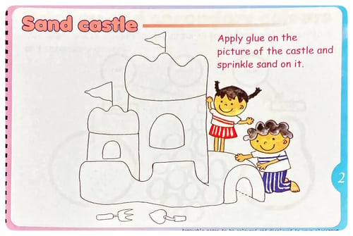 My Art And Craft Book 2 inside view