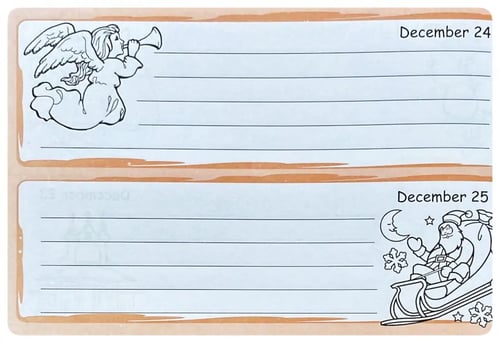 My Little Diary For Primary School Students inside view