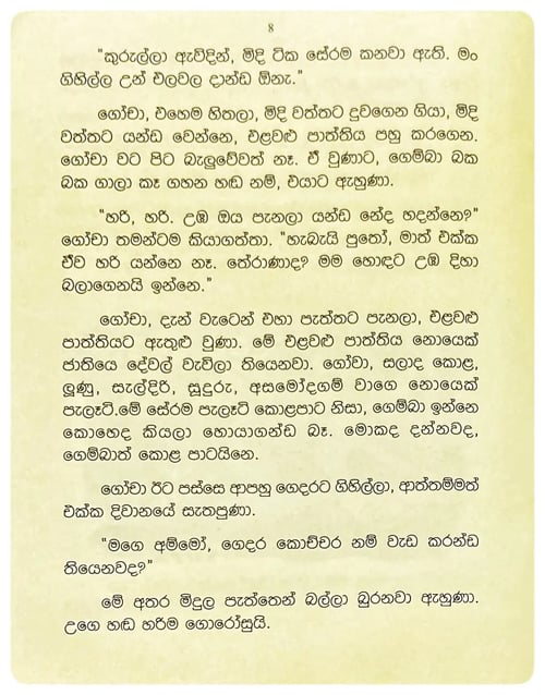 ගෙදරට ලොක්කා මං | Gedarata Lokka Man inside view