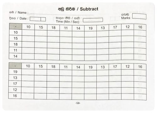 Lattice දැලිස Grade 3 inside view