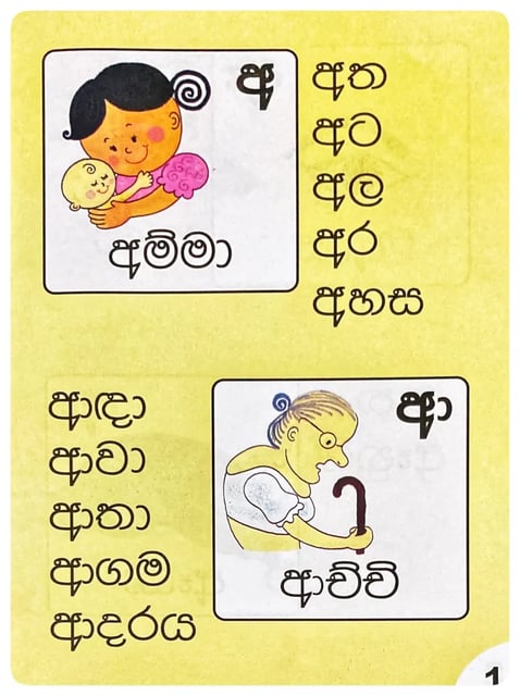 කියවීම පියවර 1 | Kiyawema Piyawara 1 inside view