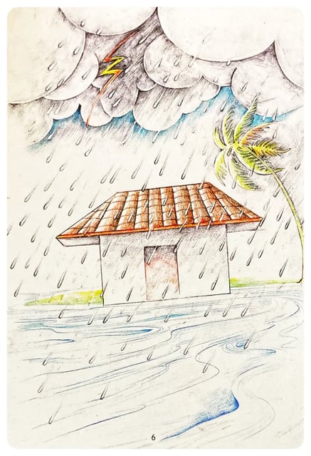 Rain වැස්ස inside view