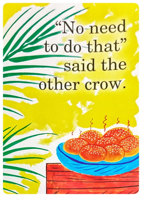 The Crow And The Bun inside view