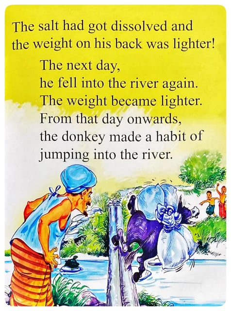 A Donkey's Tale inside view