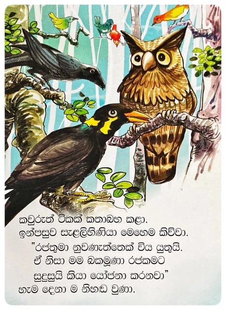 කුරුල්ලන්ට රජෙක් | Kurullanta Rajek inside view