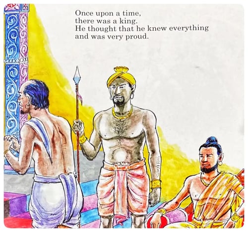 The Three Riddles of the King inside view