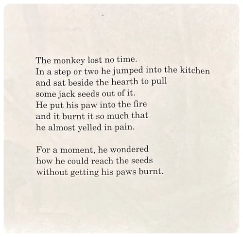 The Cat and the Monkey inside view