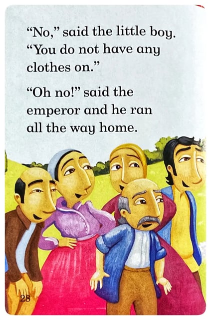 The Emperor's New Clothes inside view