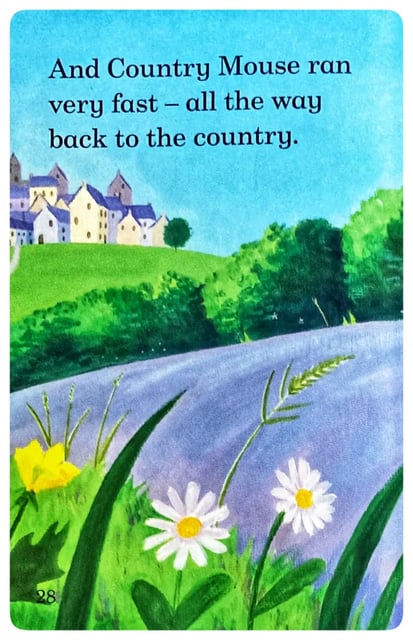 Town Mouse and Country Mouse inside view