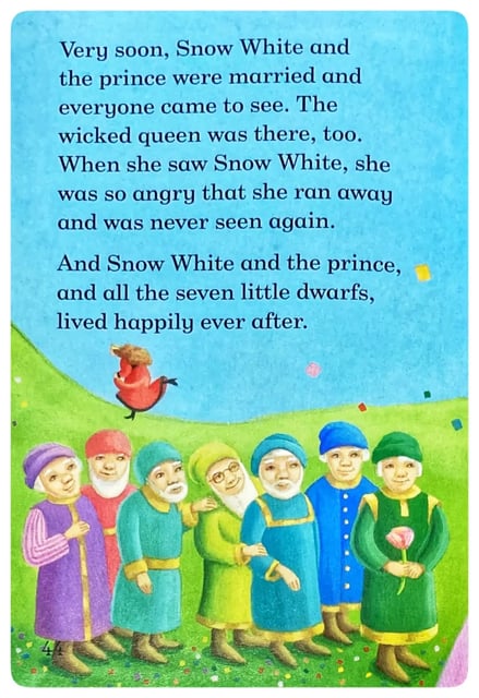 Snow White and the Seven Dwarfs inside view