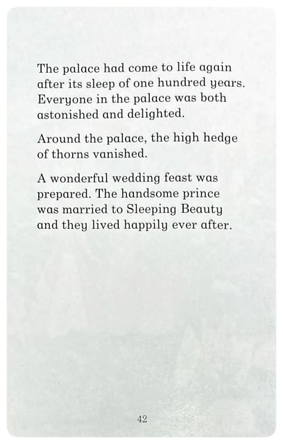 Sleeping Beauty inside view