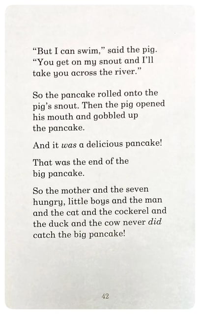 The Big Pancake inside view