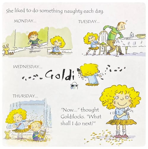 Goldilocks And The Three Bears inside view