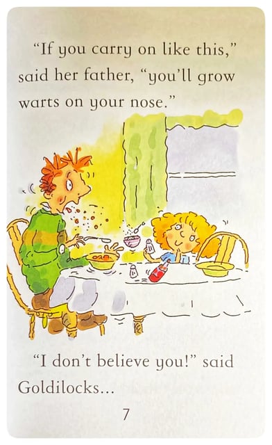 Goldilocks and the Three Bears inside view