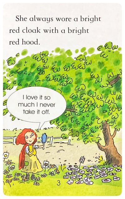 Little Red Riding Hood inside view