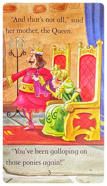 Princess Polly and the Pony inside view