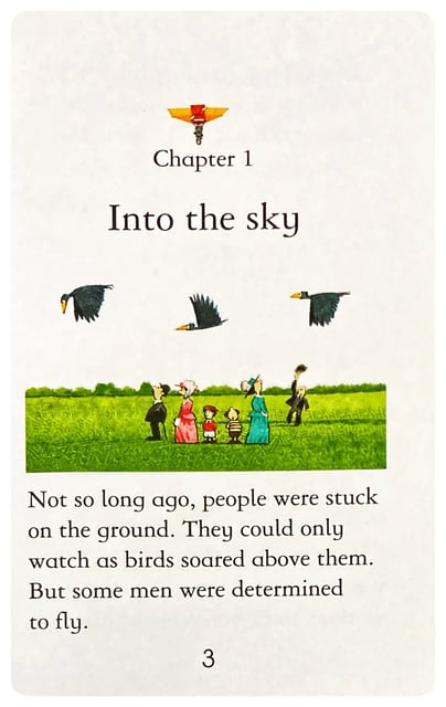 The Story of Flying inside view
