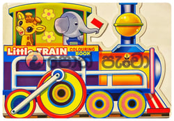 Little Train Colouring Book