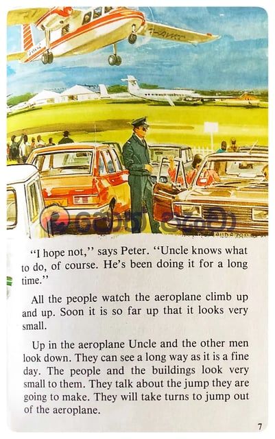 Key Words with Peter and Jane - 9b - Jump From the Sky inside view