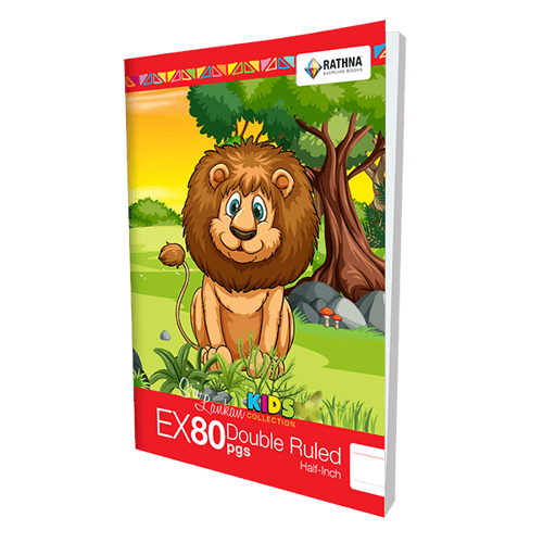 Rathna EX 80 Pgs Double Ruled Half Inch Book image