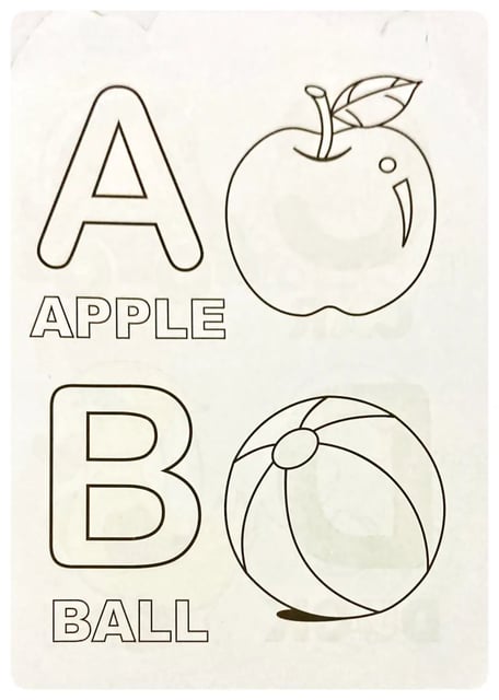 Play With Colours Alphabet inside view