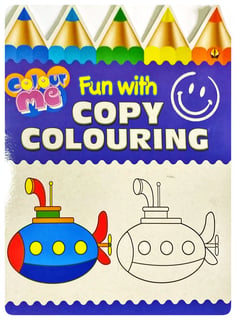 Fun With Copy Colouring Purple