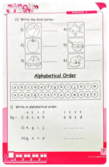 Easy Grammar Work Book 3 inside view
