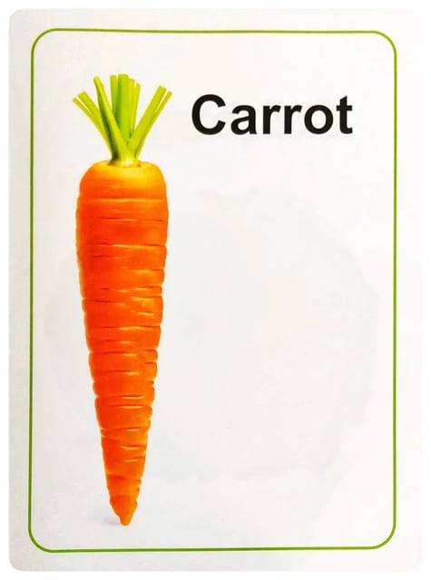 Sarasavi Picture Book of Vegetables inside view